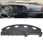 Dark Gray Instrument Dash Pad Top Cover for Dodge Ram 1500 2500 3500 1998-2002
