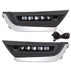 LED DRL Daytime Running Fog Lamp for Honda CRV CR-V 2017-2019