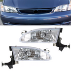 TO2502121 TO2503121 Headlight Set Left & Right for Toyota Corolla 1998-2000