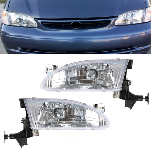 TO2502121 TO2503121 Headlight Set Left & Right for Toyota Corolla 1998-2000