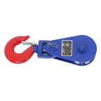 8800 Lbs Snatch Block with Swivel Shackle, 4.5" Sheave, 1/2" Wire Rope