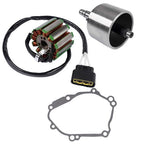 Engine Stator Coil Magneto Rotor Assy w/ Flywheel Gasket for Yamaha YZF R1 04-08