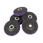 10 PackS 4"x5/8 Strip Discs Rust Remover Wheel Paint Removal Disc Angle Grinder