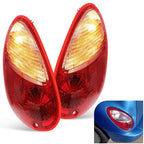 Tail Lights Left Side Right Side with Bulbs for 2006 2010 Chrysler PT Cruiser