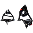 For 70-81 Chevy Camaro Tubular Upper & Lower Control Arm Set Black C21038/C21037