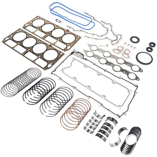 Engine Rebuild Re-Ring Kit for 99-17 GM Chevrolet GMC Gen III 4.8L 5.3L 12558178