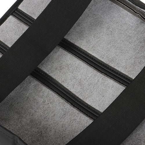 For Honda Pilot  23-24 Black Leather/White Thread Center Console Armrest Gloves