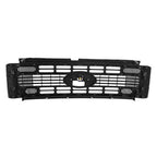 For Ford F250 2023 2024  Super Duty XL/XLT Black Plastic Grille Front Upper New