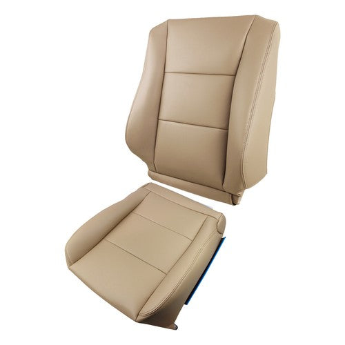 Suit For Toyota Land Cruiser 98-07 Front Driver & Passenger Covers Tan Leather