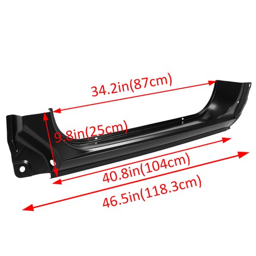 0850 101 AL Key Parts Rocker Panel Driver Side for Chevy Hand Chevrolet C10