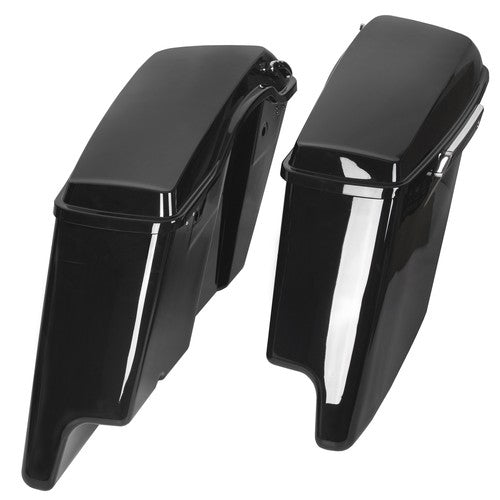 5" Stretched Hard Saddlebags For Harley Electra Road Street Glide Dyna 1993-2013