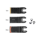 Universal Multi Tool Blades Titanium & HCS Oscillating Saw Blades Set of 105