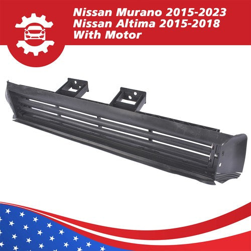 Grille Radiator Shutter W/ Motor for Nissan Murano Altima 2015-18 2.5L 3.5L New