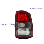 Red Rear Clear Right Tail Light Fit For RAM 2500 3500 2019-2022 Lamp RH Halogen