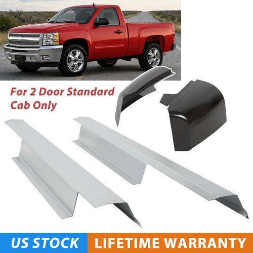 Rocker Panel and Cab Corner for 07-13 Chevy Silverado Standard Regular Cab 2 Door