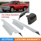 Rocker Panel and Cab Corner for 07-13 Chevy Silverado Standard Regular Cab 2 Door