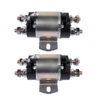2Pcs Gas Golf Cart Solenoid For Yamaha G1 6 Terminal 12 Volt 100A J17-81950-01