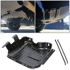 Fuel Tank Skid Plate Cover with Straps Steel for 1999-2004 Jeep Grand Cherokee