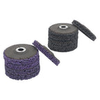 Diamond Grinding Discs for Metal and Wood 12 Pack: 4 x 5/8"  (6 Black, 6 Purple)