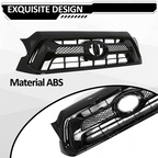 Front Bumper Gloss Black Grille Grill for Toyota Tacoma 2012 2013 2014 2015