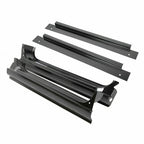 Rear Bumper Chrome for 2009-2018 Dodge RAM 1500 w o Sensor Holes w Dual Exhaust