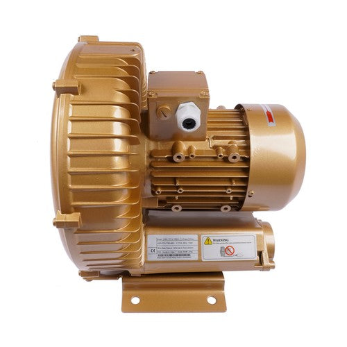 New Regenerative Blower 220V-480V 3 Phase 1.5 Kw 60Hz -150 mBar Vacuum 2" In/Out