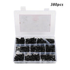 380 sets of #8#10 self-tapping screw kits 410 Stainless Steel Convenient Box