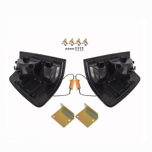 Black Housing Smoked Lens Tail Lights Brake Lamps Fit For Dodge Ram 1500 09-18