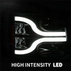 Projector Headlights Lamp LED for 2007-2013 Chevy Silverado 1500 2500 3500 HD