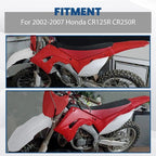 Restyle Plastic Kit Bodywork Fairing for 2002-2007 Honda CR125R CR250R Red White