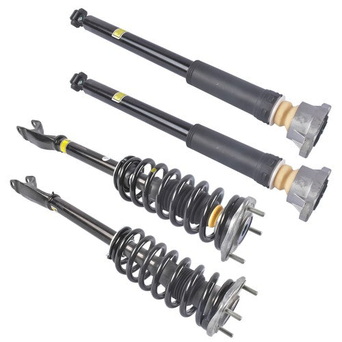4Pcs Front Rear Shock Absorbers Struts w/o ADS For Mercedes W213 E300 E450 17-23
