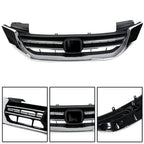 Chrome Front Upper Bumper Radiator Grille for Honda Accord Sedan 2013-2014-2015