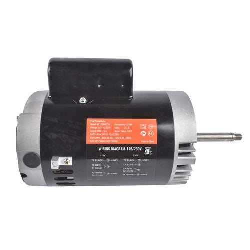 Pool Pump Motor B668 EB668 For 0.75HP 3450 RPM 56CZ Frame 13.0/6.5 Amps 230Volts