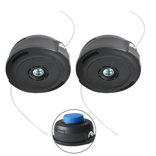For Husqvarna 2Pcs String Trimmer Head Weedeater Cutter Line Head Bump 966674401