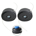 For Husqvarna 2Pcs String Trimmer Head Weedeater Cutter Line Head Bump 966674401