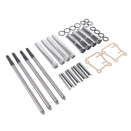 Adjustable Pushrod&Cover Kit For Harley-Davidson 1999-2017 Touring Softail Dyna