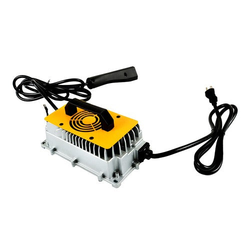 Fit For EZGO RXV &TXT Golf Cart 48V 18A Charger With Triangular Plug Waterproof