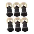 6X Rear Wheel Stud + Nut 43812-23320-71 For Toyota Forklift 7-8FD20~30