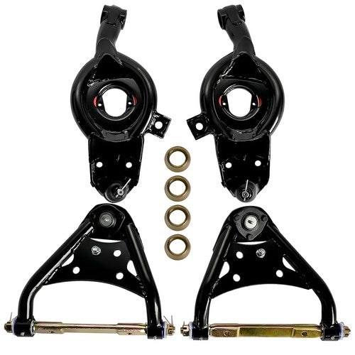 Upper & Lower Tubular Control Arms Set of 4 For Impala Bel Air Biscayne 1965-70