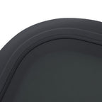 Black 36 “ Width × 15 ” Height RV Window Horizontal Sliding Window w/ Trim Ring