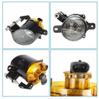 For 13-15 Chevy Malibu Clear Fog Lights Bumper Lamps +Switch+Wiring Set