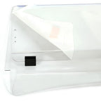 Front Folding Clear Windshield for EZGO Express S4 L4 Golf Cart with 3 4 Frame