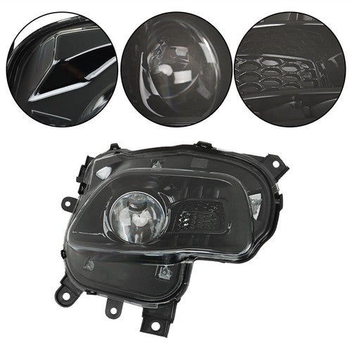 Headlight Single Projector For Jeep Cherokee 2014-2018 Headlamp Right Clear Lens