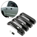 Door Handle Cover For 17 22 Ford F250 F350 Super Duty With Smart Key Touch 4 Door