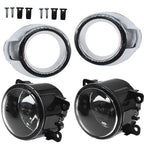 Fit For Ford Focus 2012-2014 Clear Lens Front Bumper Fog Lights Lamps W/ Bulbs