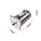 24 Volt DC Drive Motor 56282GT 56282 For Genie Boom Lift Z-45/25 Z-45/25J Black