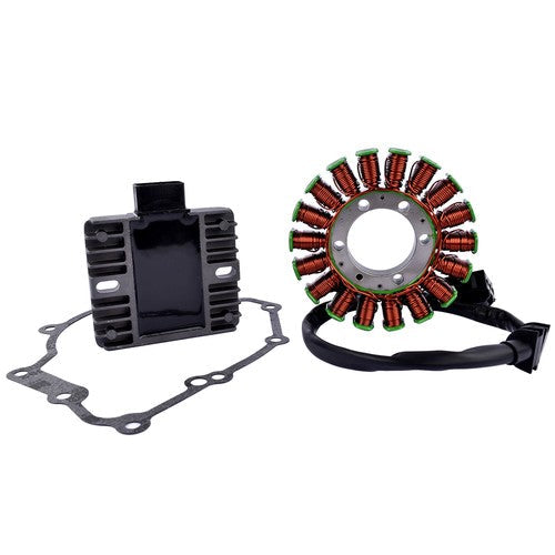 Stator & Regulator Rectifier W/Gasket for Yamaha R6 YZFR6 2006-2016 NM1285122LQ