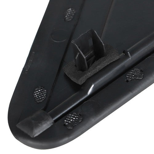 For Grand Caravan 2008-20 Mirror Flag Applique Plastic Right Side Black