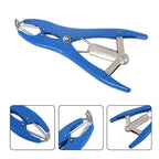 Elastrator Castration Plier +100 Blue Rubber Rings Applicator Castrator Rings
