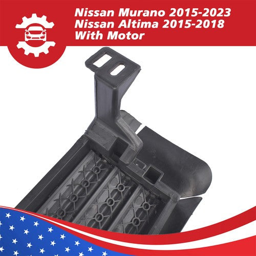 Grille Radiator Shutter W/ Motor for Nissan Murano Altima 2015-18 2.5L 3.5L New